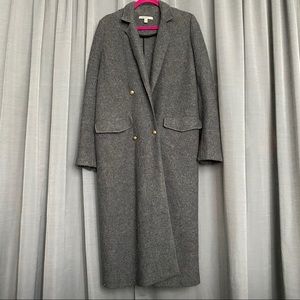 ZARA Long Wool Duster Coat